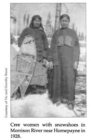 Cree Women near Hornepayne 1928